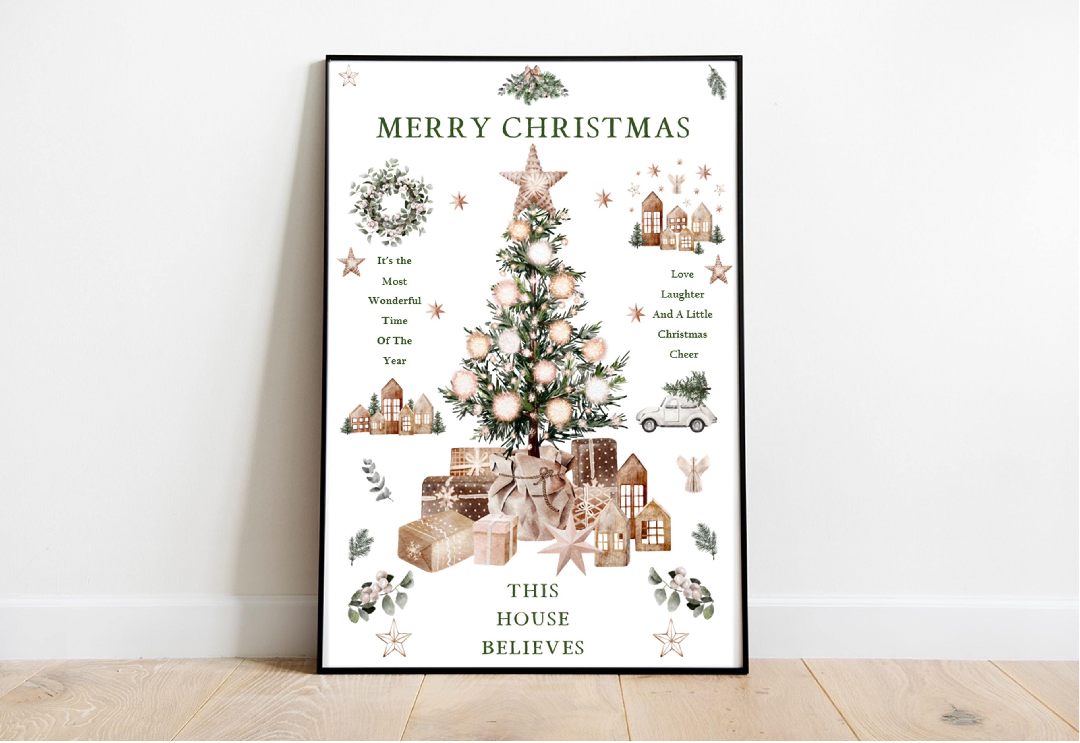 This House Believes A4 Premium Photo Print